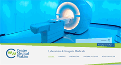 Desktop Screenshot of centremedicalwakim.com